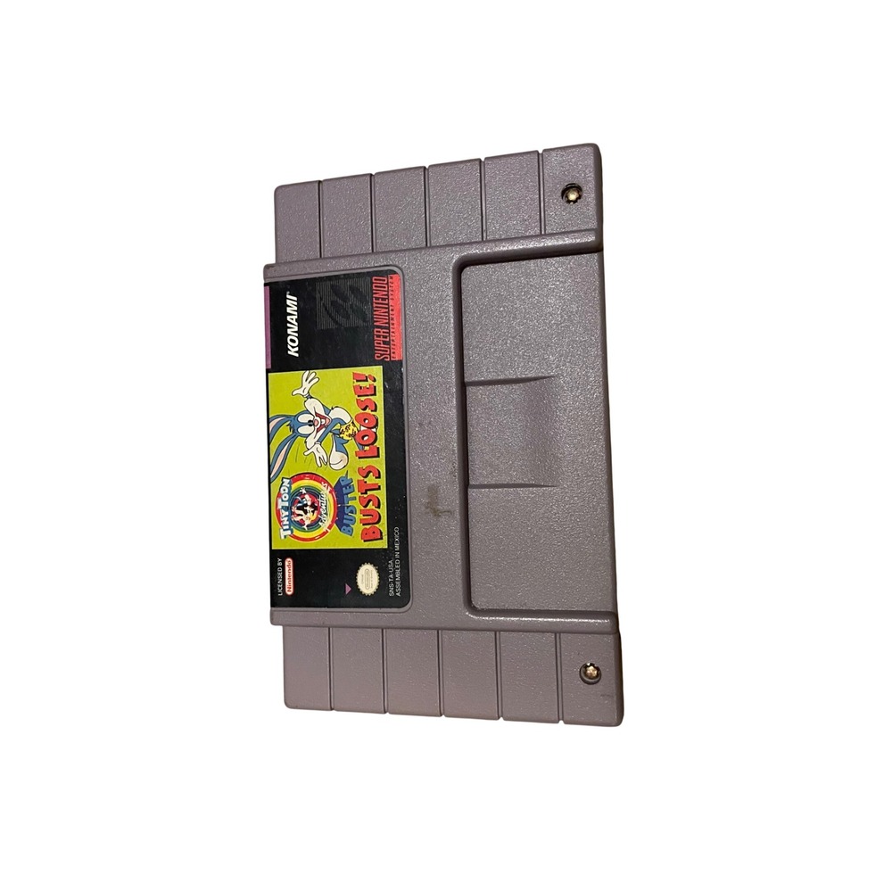 Tiny Toon Adventures Buster Busts Loose SNES Super Nintendo Konami SNS-TA-USA
